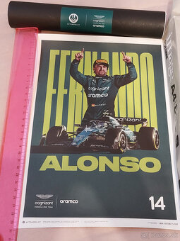 Automobilist plagátiky McLaren, Aston Martin F1 - 3