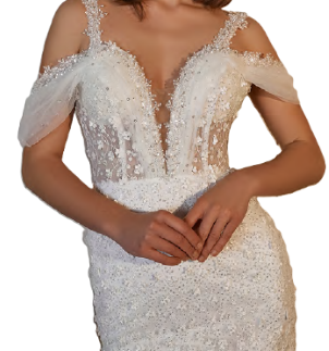 Predám nové 2v1 svadobné šaty. Zľava 20% - 3