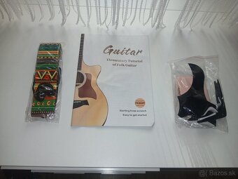 Predám peknú novú akustik.gitaru - 3