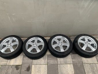 DEZENT elektróny 4x100 R17 + 205/55 R17 zimné pneu Laufen - 3