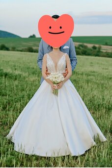 Svadobné šaty -Predám - 3