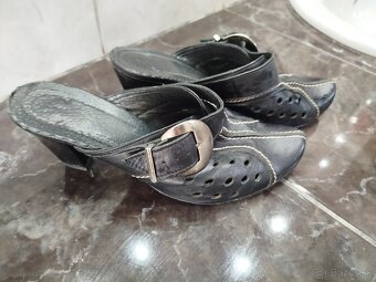 Kožené šľapky - 3