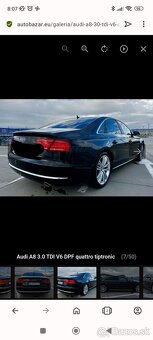 predám,vymením Audi A8 - 3