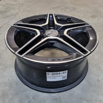 Hliníkové Mercedes disky 5x112 R18 8J ET43 - 3