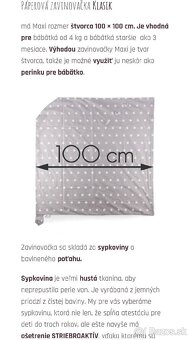 Páperová zavinovačka - perinka - 3