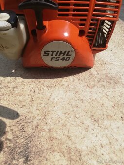 Krovinorez, VYZINACKA Stihl fs40 - 3