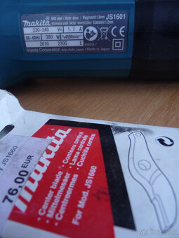 Nožnice na plech Makita JS 1601 - 3