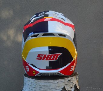 shot ATV ENDURO MX MIPS helma modrá žltá ECE 2206 - 3