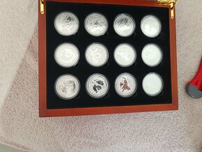 Lunárna séria 2, Austrália 2008 - 2019 12x 0,5oz + krabička - 3