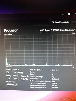 AMD Ryzen 5 3600 – výkonný 6-jadrový procesor - 3