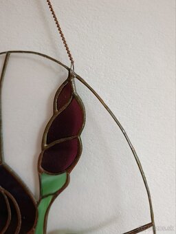 Kvetinová vitráž - 3