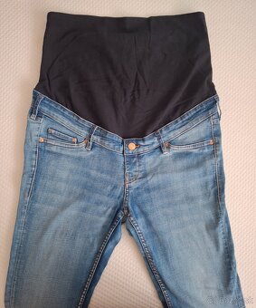 Tehotenské oblečenie M, 42 + Fitlopta - 3