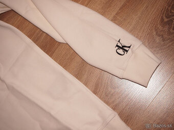 Calvin Klein pánska - chlapčenská mikina biela - 3