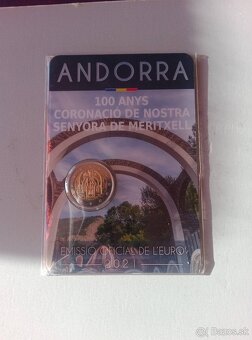 Euromince Andorra karty - 3