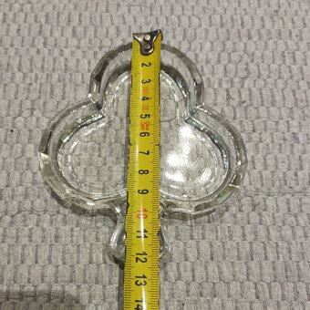 Miska / popolník z lisovaného skla - 3