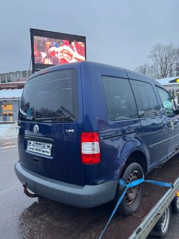 Rozpredam vw caddy 1.9tdi - 3
