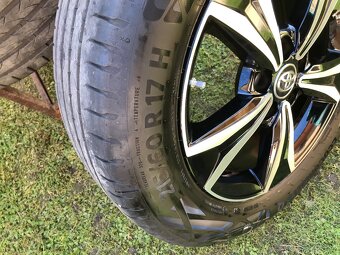 R17 TOYOTA C-HR nové disky+Tpms - 3