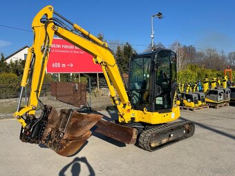 Minibager minirypadlo Komatsu PC35MR-5, Powertilt Kubota CAT - 3