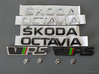 Škoda znak chróm/čierny - 3