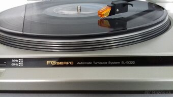 Gramofon TECHNICS SL-BD22, stroboskop, FG SERVO, Japan, AG05 - 3