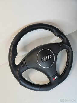 Športový skosený upravený volant audi - 3