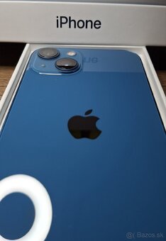 Iphone 13 Blue 128GB, AKO NOVÝ,  NOVÁ BAT.100% - 3