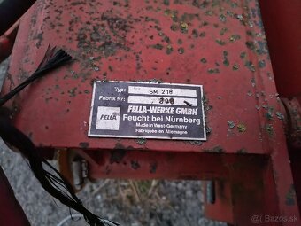 Disková kosačka Fella SM 216 - 3