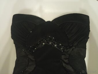 DLHÉ SPOLOČENS.ŠATY č.38-40+NÁUŠNICE+NOVÁ SPOLOČ.KABELKA=15€ - 3