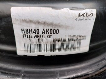 Originál plechové disky KIA 15" 4x100 - 3