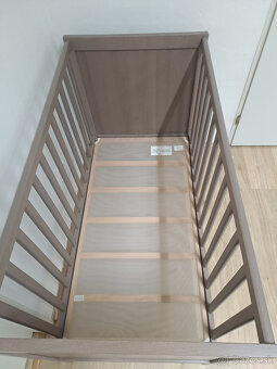 Detská postieľka IKEA, hnedá - 3