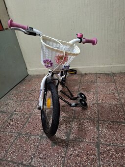 Predám detský bicykel 16kola Ctm biely - 3