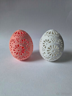3D tlačené veľkonočné vajíčka - 3