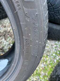 2ks letné Pneu Michelin 225/45 r17 - 3