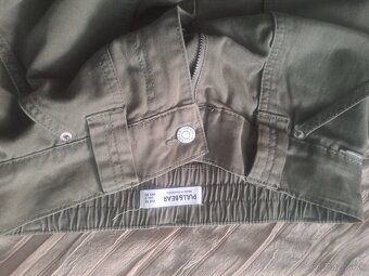 Nohavice - khaki farba - 3