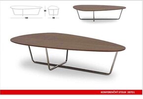 Dizajnový konferenčný stolík - 3