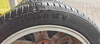 Originálne alu disky Škoda 6,5Jx16 + letné pneumatiky Barum - 3