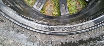 Disky 6,5x15 4x110 + pneumatiky 185/60 R15 - 3