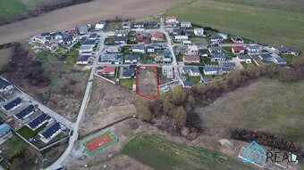 Slnečný pozemok Chrastné pre RD, 12á, kanalizácia - 3