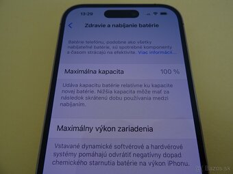 iPhone 14 PRO 256GB GOLD - ZÁRUKA 1 ROK - 100% BATERIA - 3