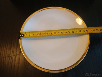 Sada tanierov z porcelánu - závod Nová Role,-PREDANE- - 3