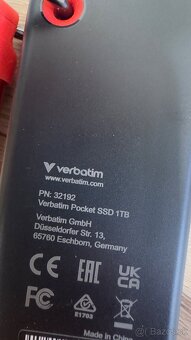Verbatim Pocket SSD 1TB - 3
