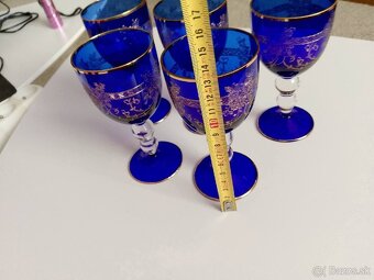 Poháre modré - 3