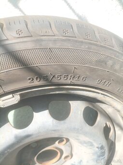 Predám štyri zimné pneumatiky 205/55 R16 - 3
