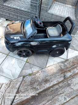 Elektricke auto auticko detske cierne land rover - 3