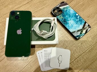 Predám Apple iPhone 13 mini 256GB zelený - 3