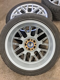 Alu disky+zimné pneu 5×112 r18 235/45 - 3