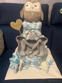 Plienková torta pre chlapčeka - 3