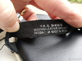 Y A S kožené sandále 38 - 3