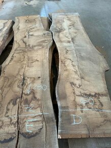 Nadrozmerné dubové fošne, vysušené dubové rezivo, 8 cm - 3