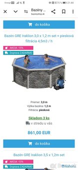 Bazén GRE Iraklion 3x1,2m hĺbka - 3